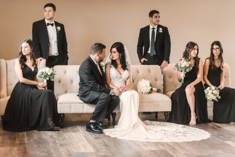 bridal party photos at sterling in buffalo ny